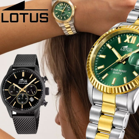 slide relojes LOTUS